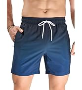 Arcweg Men's Swimming Shorts with Ultralight Beach Trousers & Swimming Shorts for Men, Quick-Drying & A...