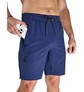 Arcweg Men's Swimming Trunks Long Quick-Drying Swimming Shorts Sports Trousers Leisure Shorts Men Swimming