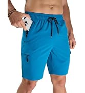 Arcweg Men's Swimming Trunks Long Quick-Drying Swimming Shorts Sports Trousers Leisure Shorts Men Swimming